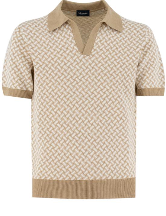 25SS 드루모어 폴로 티셔츠 D9LZ146N B39 SABBIA LATTE