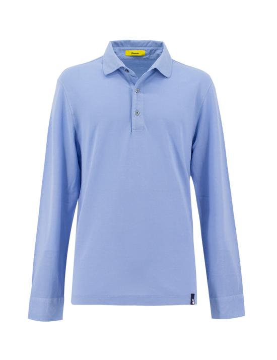 24FW 드루모어 폴로 티셔츠 DTJ204B 705 LIGHT BLUE