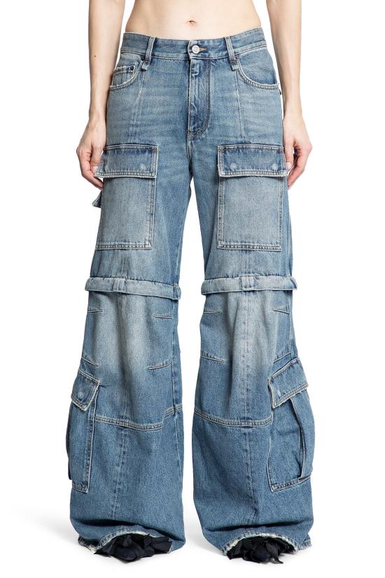  발렌시아가 팬츠 783694THW254245 Blue - BALENCIAGA