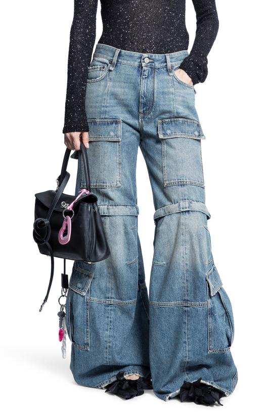  발렌시아가 팬츠 783694THW254245 Blue - BALENCIAGA