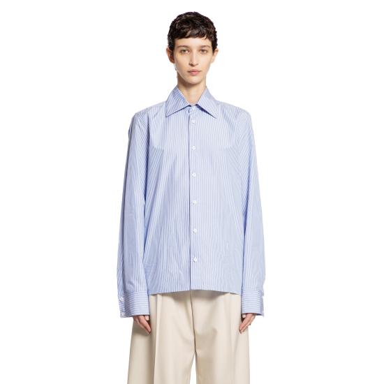  생로랑 셔츠 818606Y4K474783 Blue