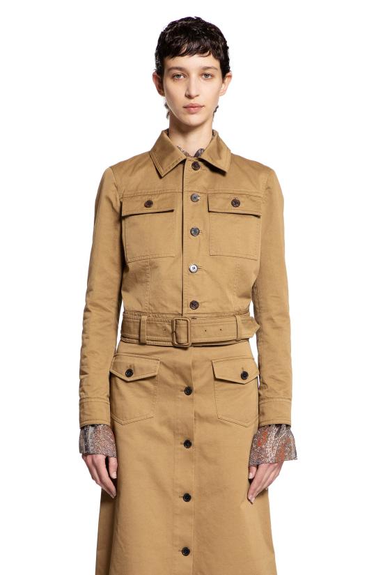  생로랑 자켓 818404Y04VY2100 Brown - SAINT LAURENT