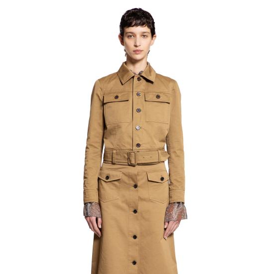  생로랑 자켓 818404Y04VY2100 Brown