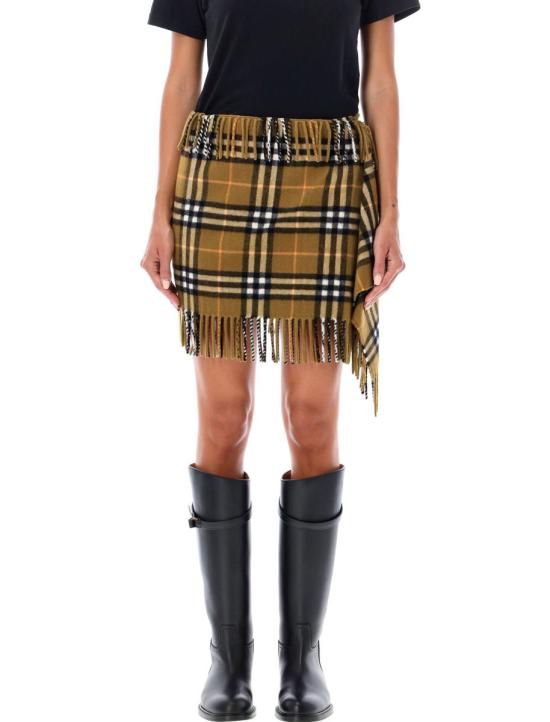 24FW 버버리 숏 스커트 24A8099716 C1422 OXIDE