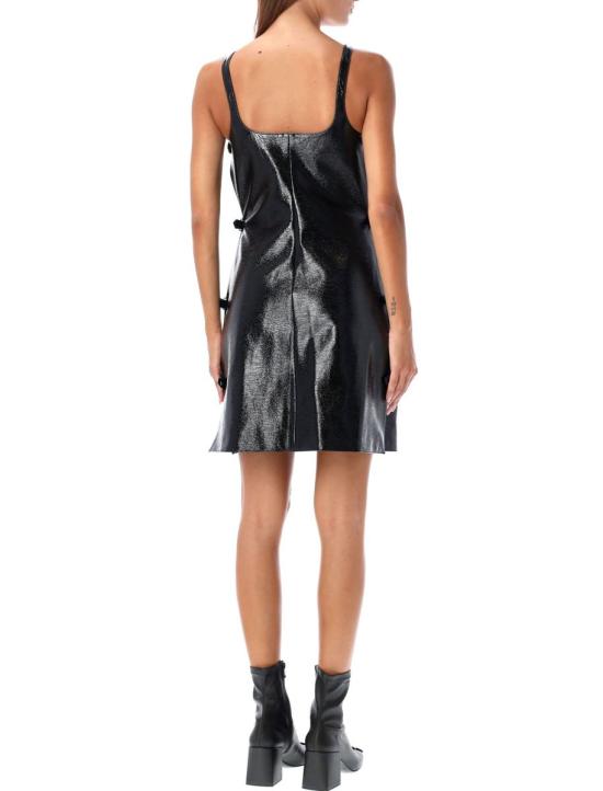 24FW 쿠레쥬 미디 원피스 24A324CRO451VY0015 9999 Black - COURREGES