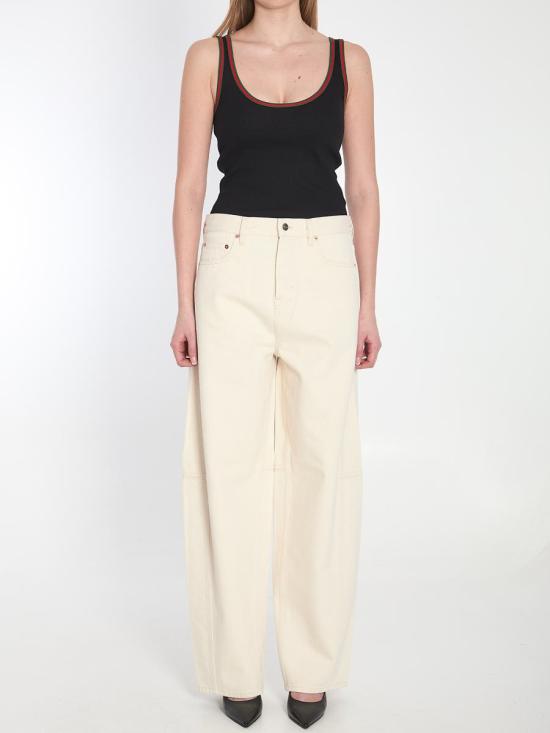 25SS 구찌 데님 팬츠 4358149 828601 XDDA7 2353 Beige - GUCCI