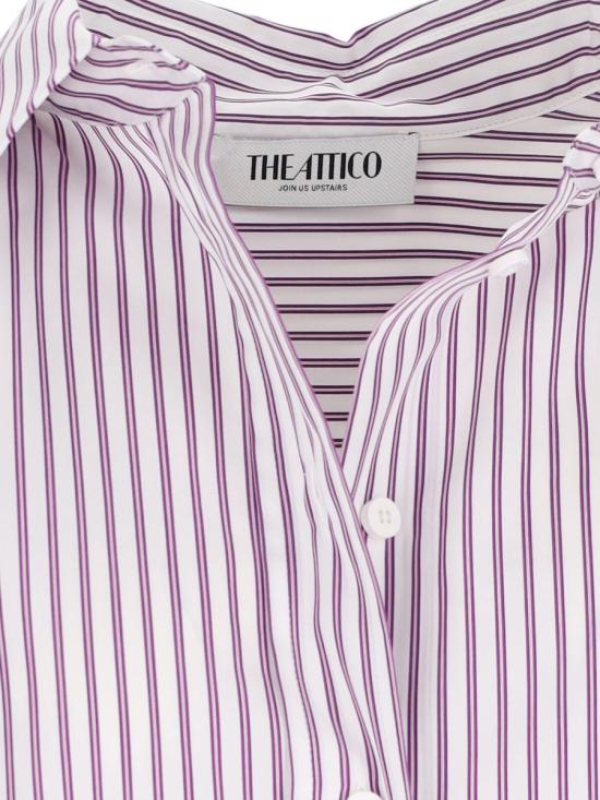 25SS 디 아티코 블라우스 250WCH00004 CCC054AA871 Purple - THE ATTICO