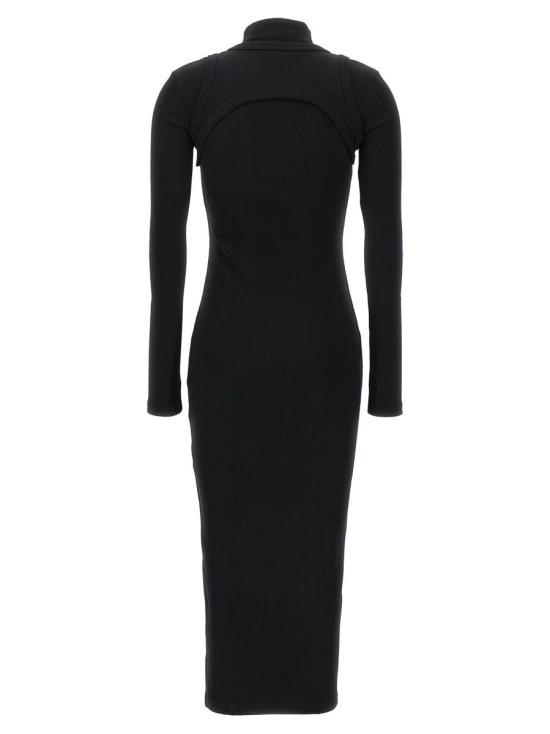  오프화이트 원피스 OWDB495C99JER00110011001 Black - OFF WHITE