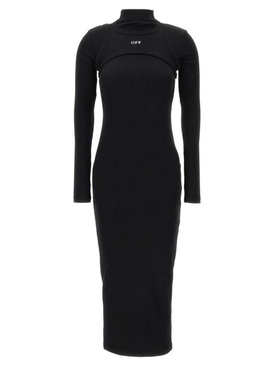  오프화이트 원피스 OWDB495C99JER00110011001 Black