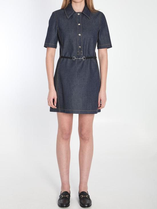 25SS 구찌 숏 원피스 30883302 819818 XDC9E 4100 BLUE