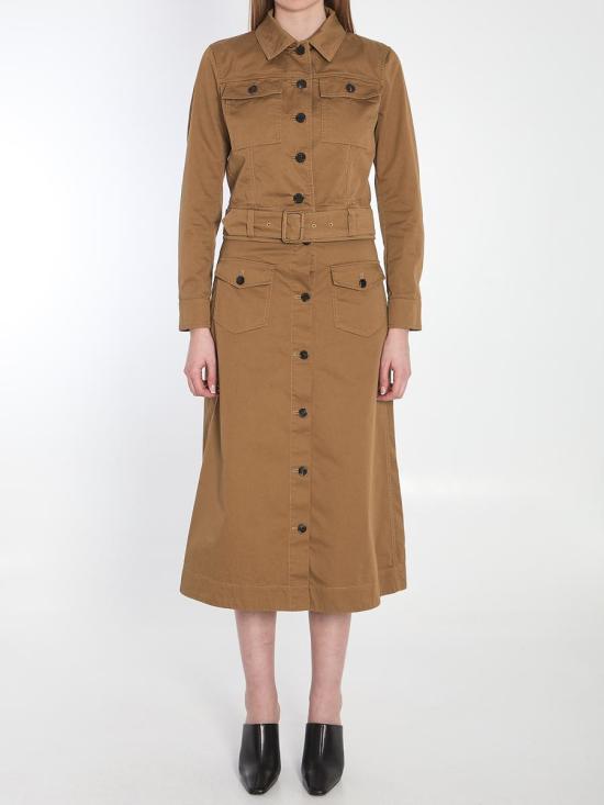 25SS 생로랑 숏 스커트 268428 817344 Y04VY 2100 Beige - SAINT LAURENT