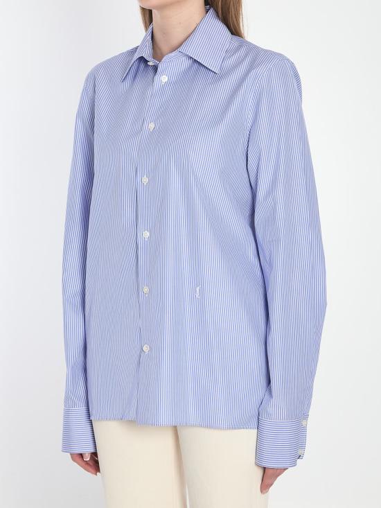25SS 생로랑 셔츠 3817959 818606 Y4K47 4783 BLUE - SAINT LAURENT
