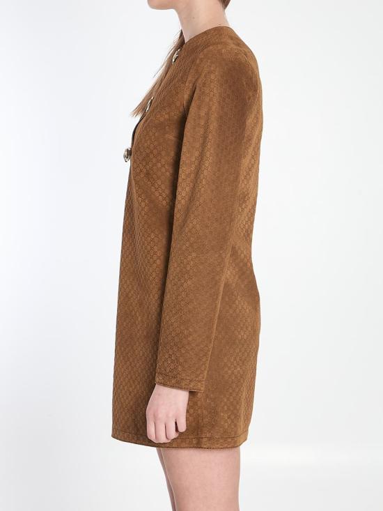 25SS 구찌 숏 원피스 33443464 817757 XNA5G 2234 BROWN - GUCCI