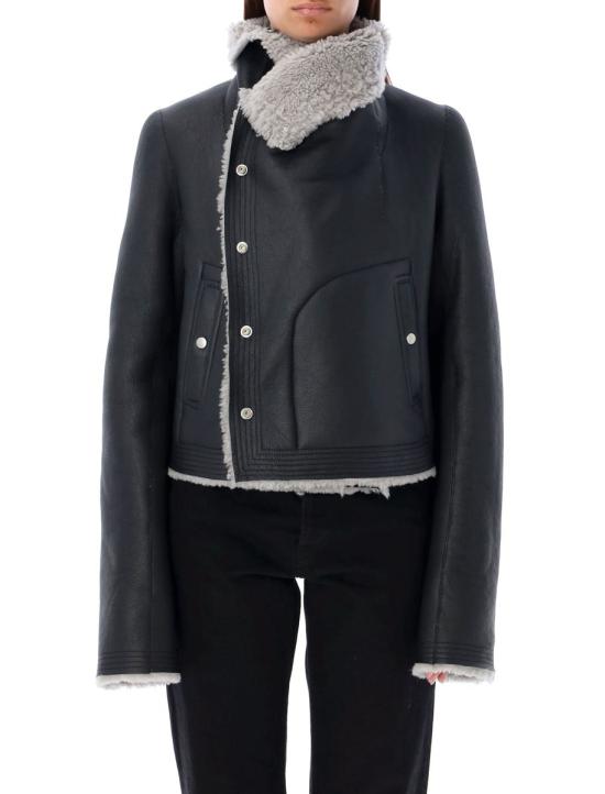 24FW 릭 오웬스 숏 스커트 24ARP02D3727LSHMR 908 BLACK PEARL