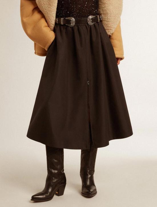 25SS 골든구스 숏 스커트 GWP01953 P00161890100 Black - GOLDEN GOOSE