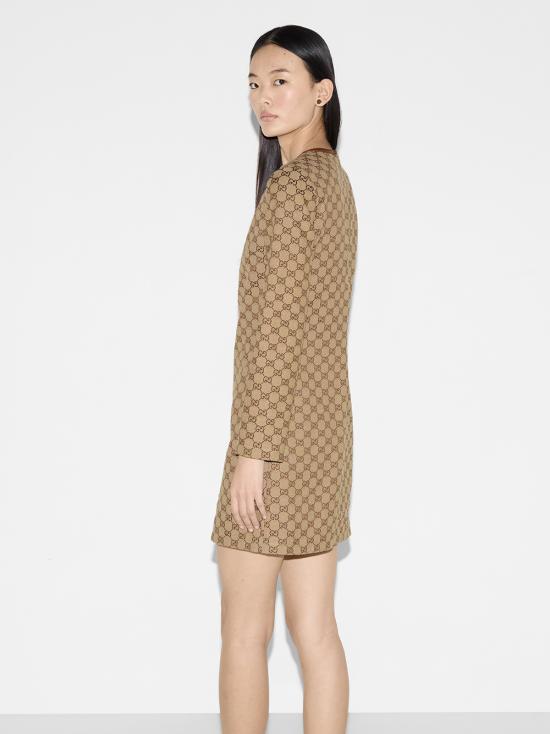 25SS 구찌 숏 원피스 820404Z8BZA 2190 Beige - GUCCI