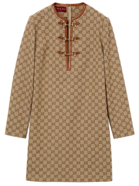 25SS 구찌 숏 원피스 820404Z8BZA 2190 Beige