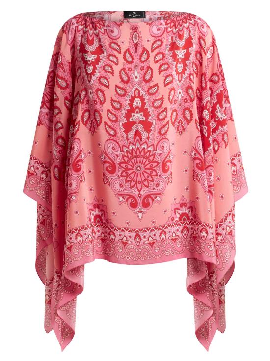 25SS 에트로 반팔 티셔츠 WRJA0027AV602 X0872 Pink