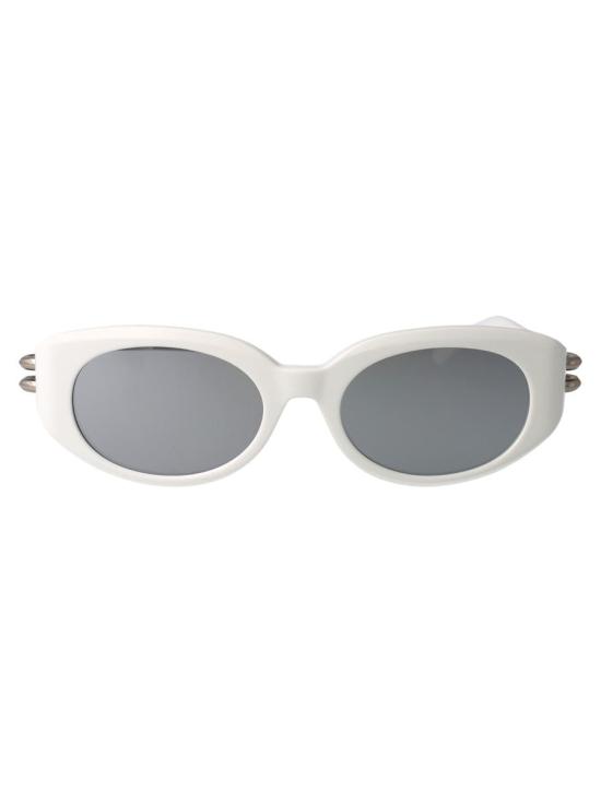 25FW 알렉산더 맥퀸 안경 AM0469S 004 SUNGLASSES WHITE