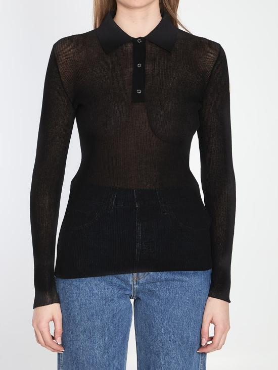 25SS 몽클레어 블라우스 4751131 9A00005 M1732 999 Black