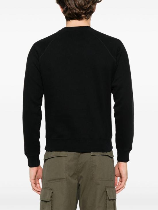 25SS 톰포드 긴팔 티셔츠 JCL001JMC058S25 LB999 BLACK - TOMFORD