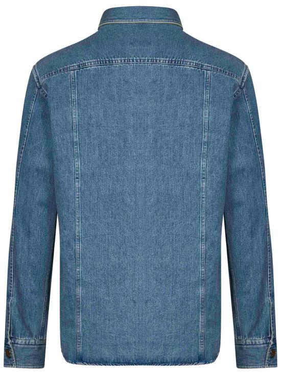 25FW 톰포드 긴팔 셔츠 HDS008FMC205S25 HB520 BLUE - TOMFORD