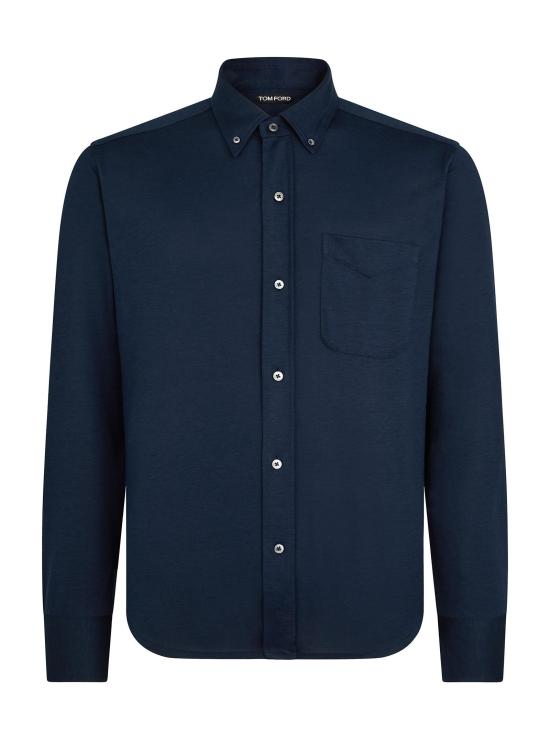 25FW 톰포드 긴팔 셔츠 JBL011JMS001S23 HB771 BLUE