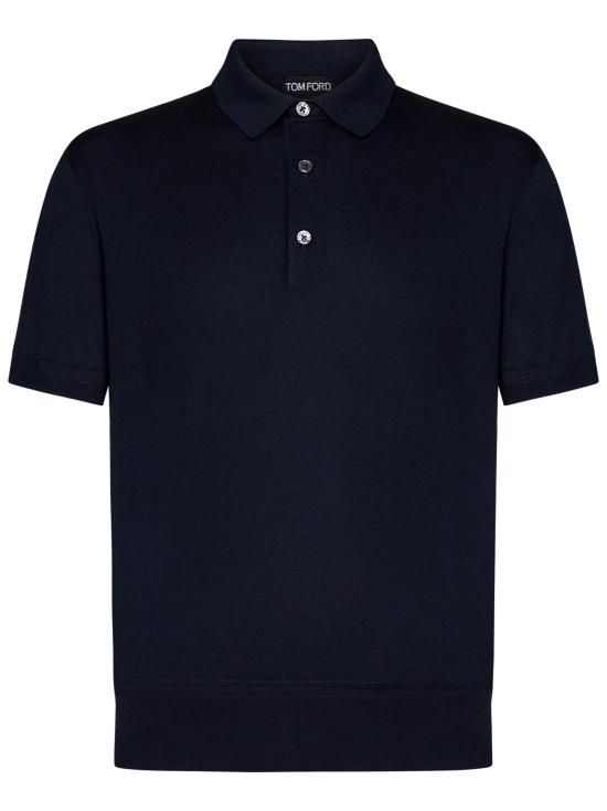 25FW 톰포드 폴로 티셔츠 KPS004YMC024S25 HB785 BLUE