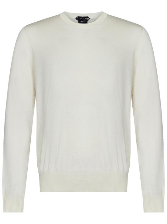 25FW 톰포드 긴팔 티셔츠 KCL011YMC024S25 AW003 WHITE