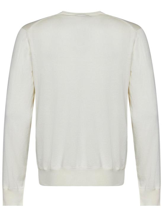 25FW 톰포드 긴팔 티셔츠 KCL011YMC024S25 AW003 WHITE - TOMFORD