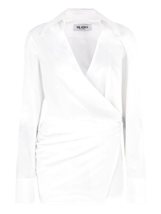 25SS 디 아티코 원피스 250WCA00394 001 WHITE