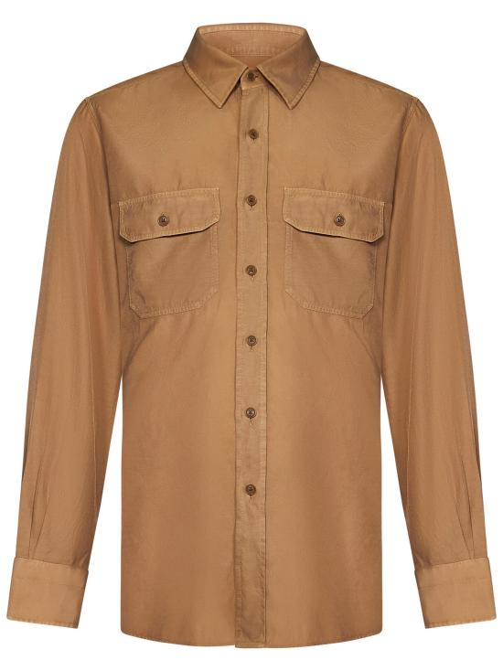 25FW 톰포드 긴팔 셔츠 HME001FMG002S24 JB783 BEIGE