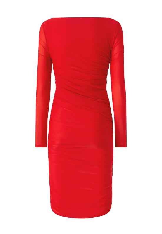 25SS 핑코 원피스 104838A2H1 R48 RED - PINKO