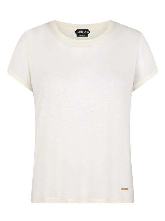 25SS 톰포드 반팔 티셔츠 TSJ567JEX139 AW035 WHITE