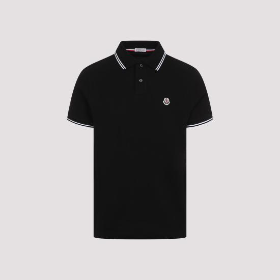  몽클레어 폴로 티셔츠 L10918A00027 84556 999 BLACK - MONCLER