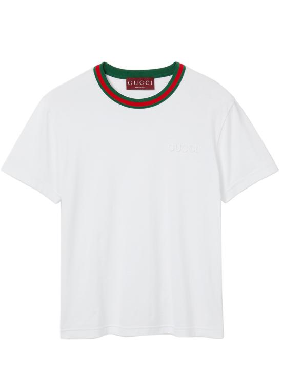 25SS 구찌 반팔 티셔츠 819551XJG5W 9692 White