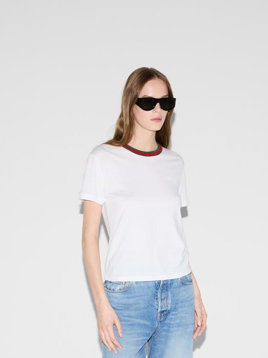 25SS 구찌 반팔 티셔츠 819551XJG5W 9692 White - GUCCI