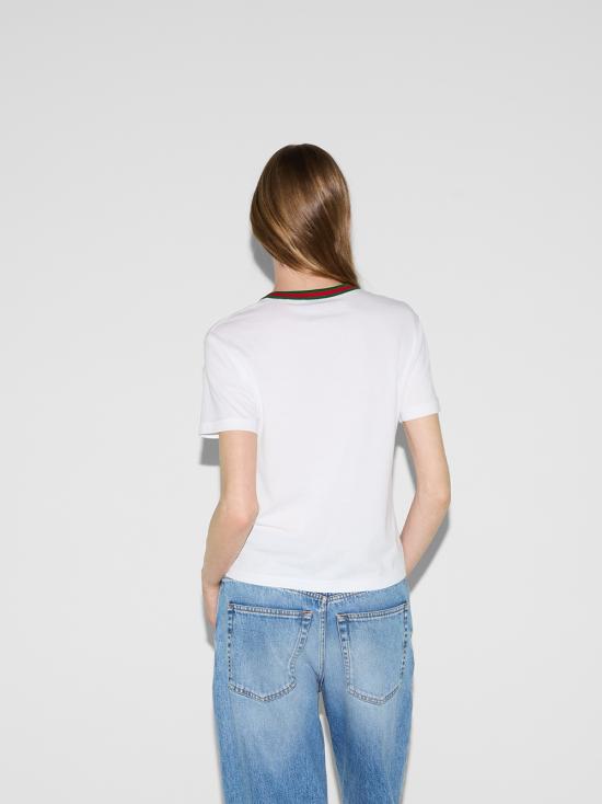 25SS 구찌 반팔 티셔츠 819551XJG5W 9692 White - GUCCI