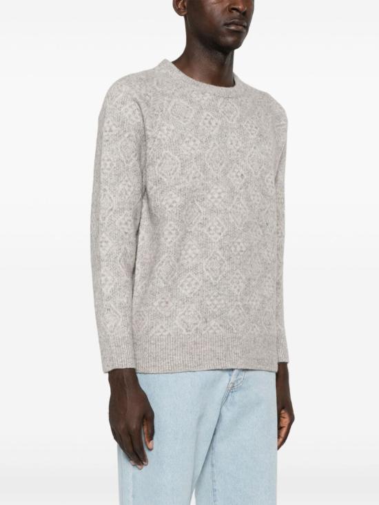  브루넬로 쿠치넬리 스웨터 MSO708500 CEW58 GREY - BRUNELLO CUCINELLI