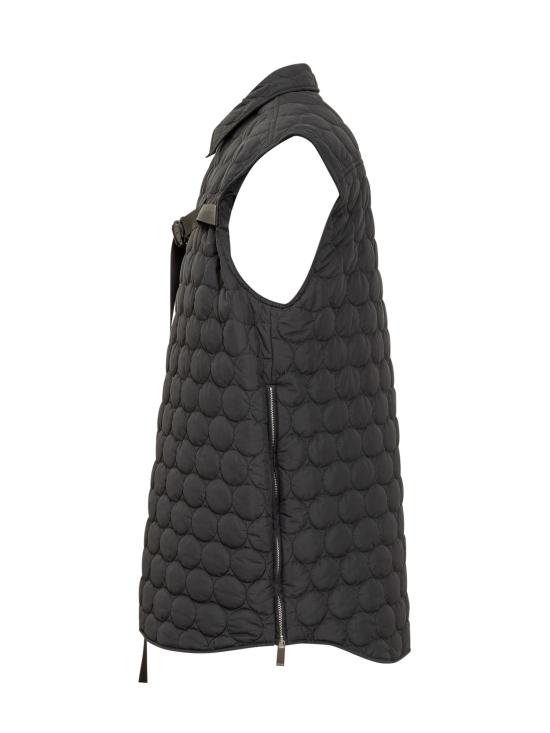  오프화이트 베스트 OMEX001F23FAB001 1000 BLACK - OFF WHITE