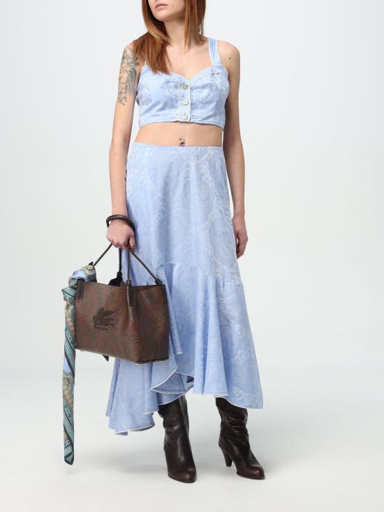 25SS 에트로 민소매 티셔츠 WRJA010199TJ562 B1581 fantasia - ETRO