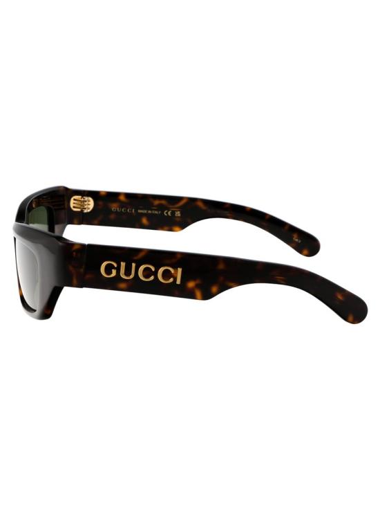 25FW 구찌 안경 GG1296S 004 SUNGLASSES 004 HAVANA HAVANA GREEN - GUCCI