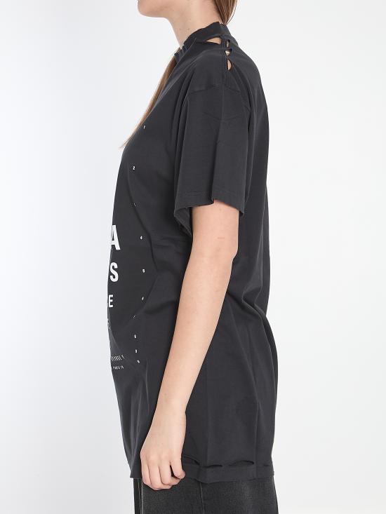 25SS 발렌시아가 반팔 티셔츠 811688 BLACK - BALENCIAGA