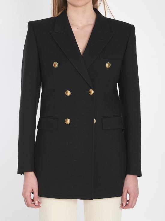 25SS 생로랑 자켓 823641 BLACK