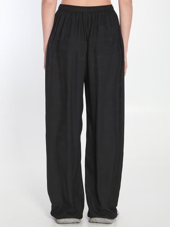 25SS 발렌시아가 스트레이트 팬츠 814016 BLACK - BALENCIAGA