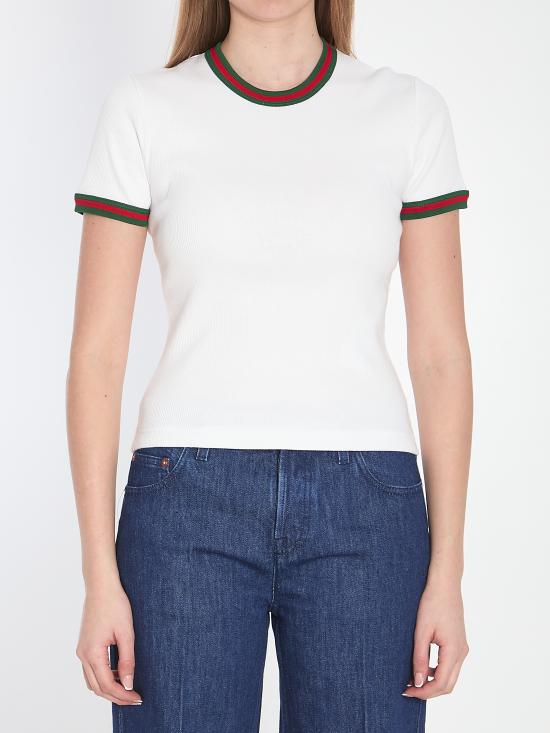 25SS 구찌 반팔 티셔츠 828882 WHITE