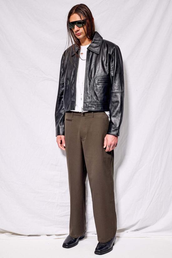  DEADWOOD 가죽 자켓 데드우드 게이블 재킷 블랙 - OTHER BRANDS