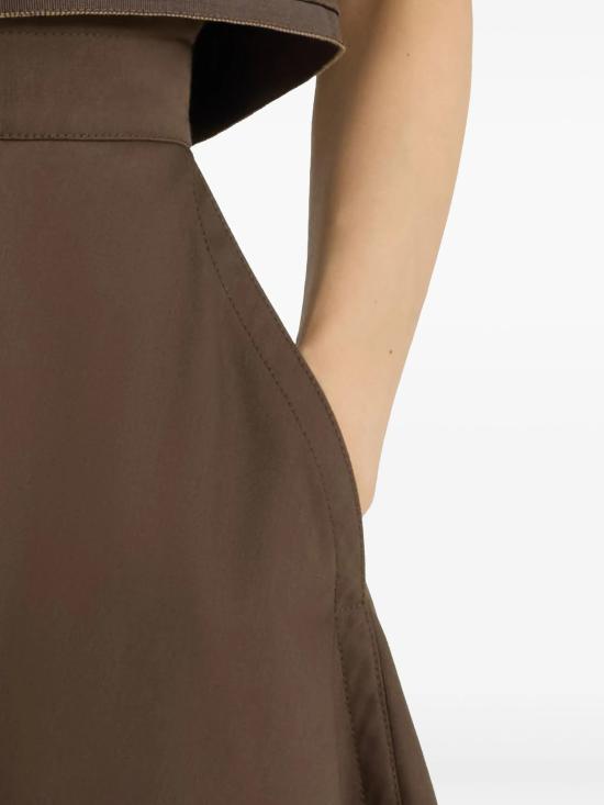 25SS 파투 미디 스커트 SK0830074 808B JAVA BROWN - PATOU