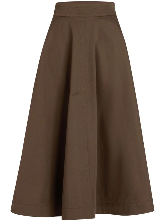 25SS 파투 미디 스커트 SK0830074 808B JAVA BROWN