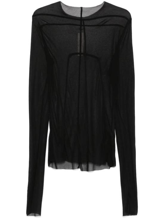 25SS 릭 오웬스 긴팔 티셔츠 RU01E5271JCR 09 BLACK